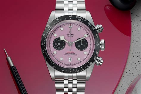 tudor pink black bay